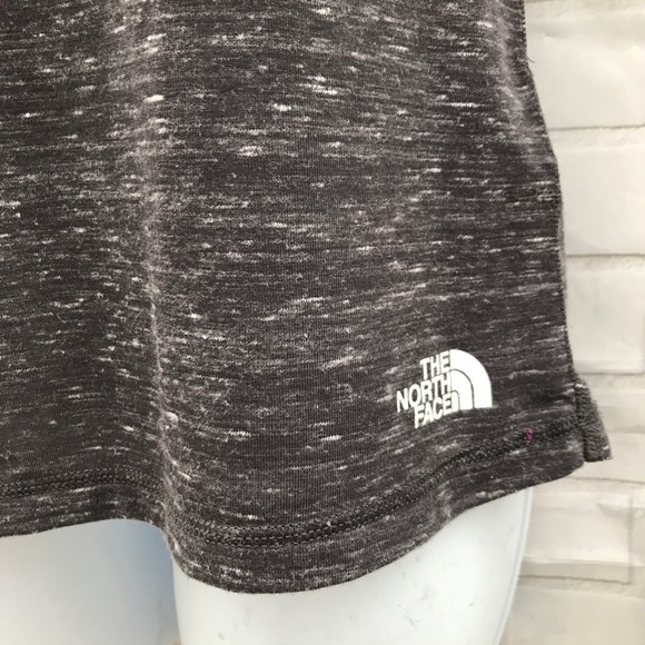 The North Face Heather Gray Cap Sleeve Top XS - Picture 3 of 4